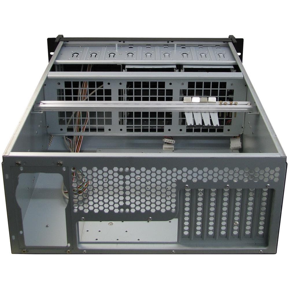 IPC 4U-4129L, Portabagagli, Server, 2x 120 mm, Acciaio, ATX, EATX, Micro-ATX, 4U - Foto 1